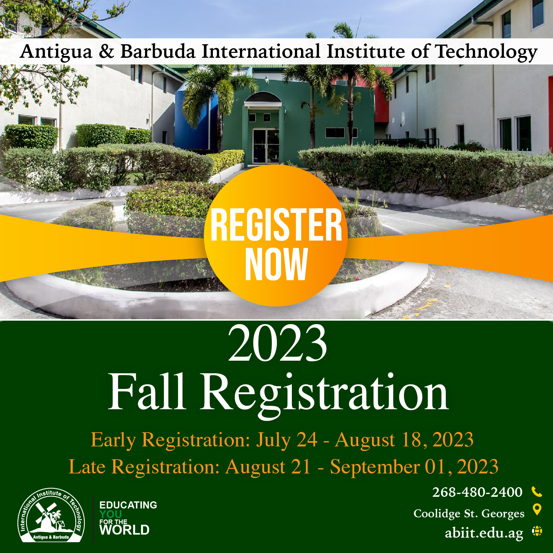 ANNOUNCEMENT Antigua Barbuda International Institute of Technology